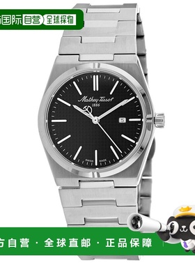 自营Mathey Tissot Women's Zoltan Black Dial Watch - black 美