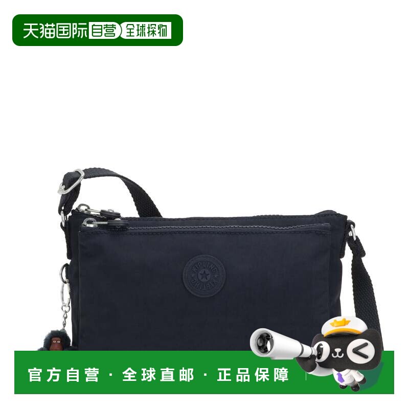 自营Kipling Mikaela斜挎包-真蓝色调 美国奥莱直发手提包单肩包