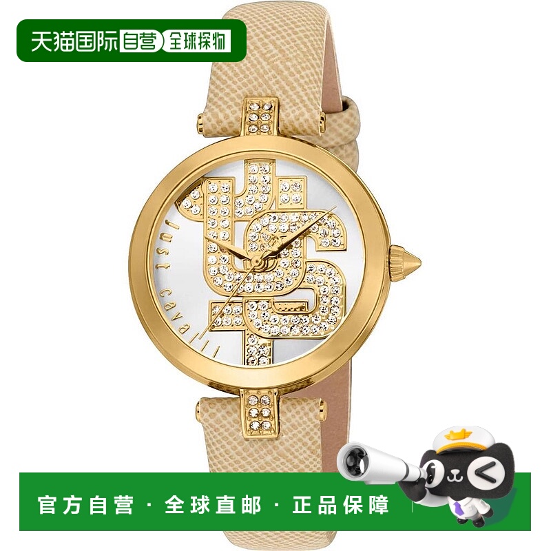 1h可退 【美国直邮】just cavalli 女士 休闲手表石英