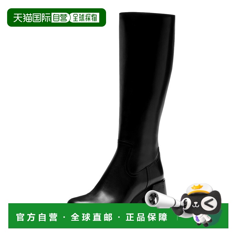 自营Coach Natasha Leather Boot Black  CW982-001 Women's - bl