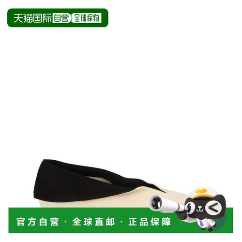 自营salvatore ferragamoAdal Suede Flats - white 美国奥莱直发