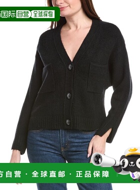 自营1.STATE Pockets Cardigan - black 美国奥莱直发