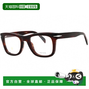 自营david beckhamDB 7105 0EX4 00棕色喇叭51mm-棕色喇叭 美国奥