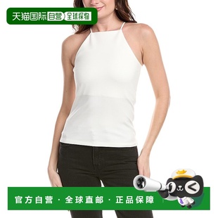 白色 bone破布和骨头Irina高领背心 美国奥莱直发性感 自营rag