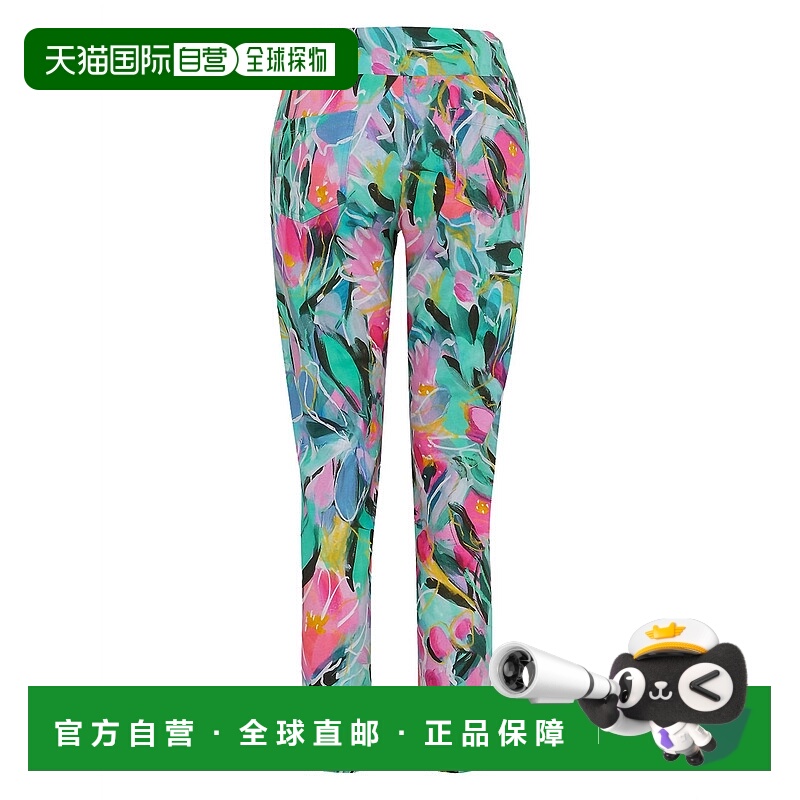 自营dolcezzaPure Joy Simple 1 Art Stretch Jean Pant In Multi