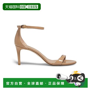 Weitzman Stuart 美国直邮 光面漆皮凉 75MM Nudist 1h可退
