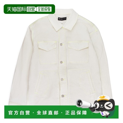 自营 purple brand白色提花白色牛仔夹克 - 白色 美国奥莱直发