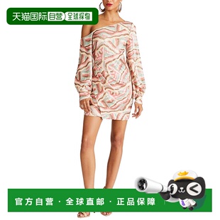 自营 Halston女式Kimora连衣裙，2件套 美国奥莱直发包臀裙性感