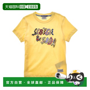 自营Scotch & Soda Relaxed-Fit T-Shirt - yellow 美国奥莱直发