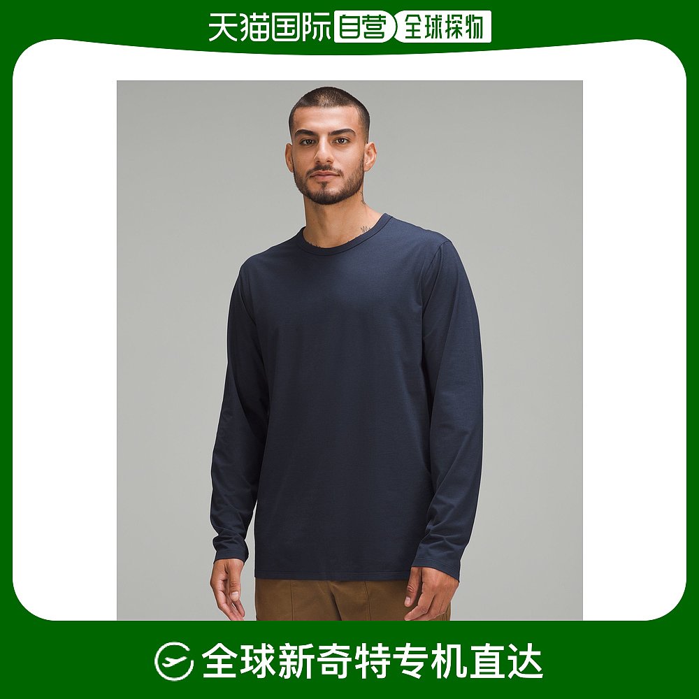 香港直邮潮奢 Lululemon 男士 | 基础款长袖衬衫 LM3BWBS 运动/瑜伽/健身/球迷用品 瑜伽t恤 原图主图