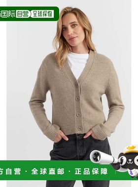 自营chinti & parkerWarm-Oatmeal Pure Cashmere Cardigan - war