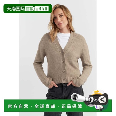 自营chinti & parkerWarm-Oatmeal Pure Cashmere Cardigan - war