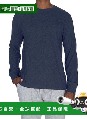 自营Unsimply Stitched Super Soft Crew T-Shirt - blue 美国奥