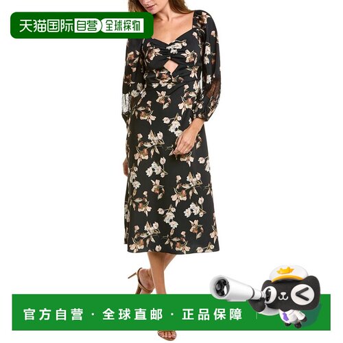 自营Sachin & Babi Amara Dress - black 美国奥莱直发连衣裙
