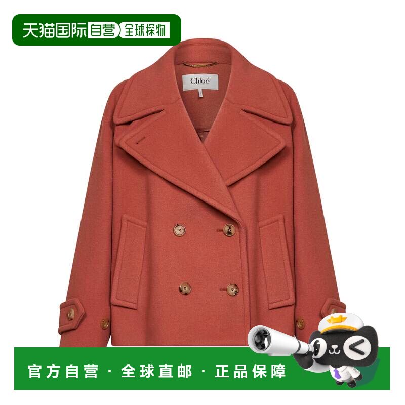 香港直邮Chloe/蔻依 大衣 CH25WMA962726AG西装