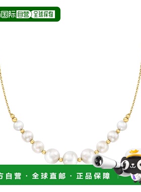 自营Ross-Simons 6-9mm Cultured Pearl Graduated Station Neckl