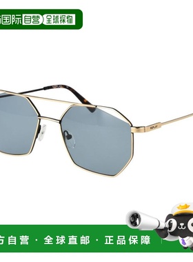 自营Replay Metal Sunglasses - Gold 太阳镜美国直发奥莱