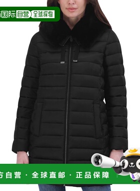 自营Tahari Puffer Jacket - black 美国奥莱直发