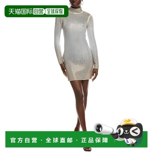 自营retrofeteRetrofête Anica Wool-Blend Mini Dress - white