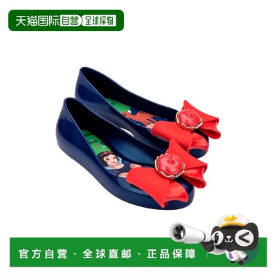自营Mini Melissa Sweet Love + Snow White Kids Ballerina Flat