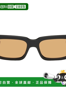香港直邮潮奢 RETROSUPERFUTURE 男士 黑色 Roma 太阳镜 OGN