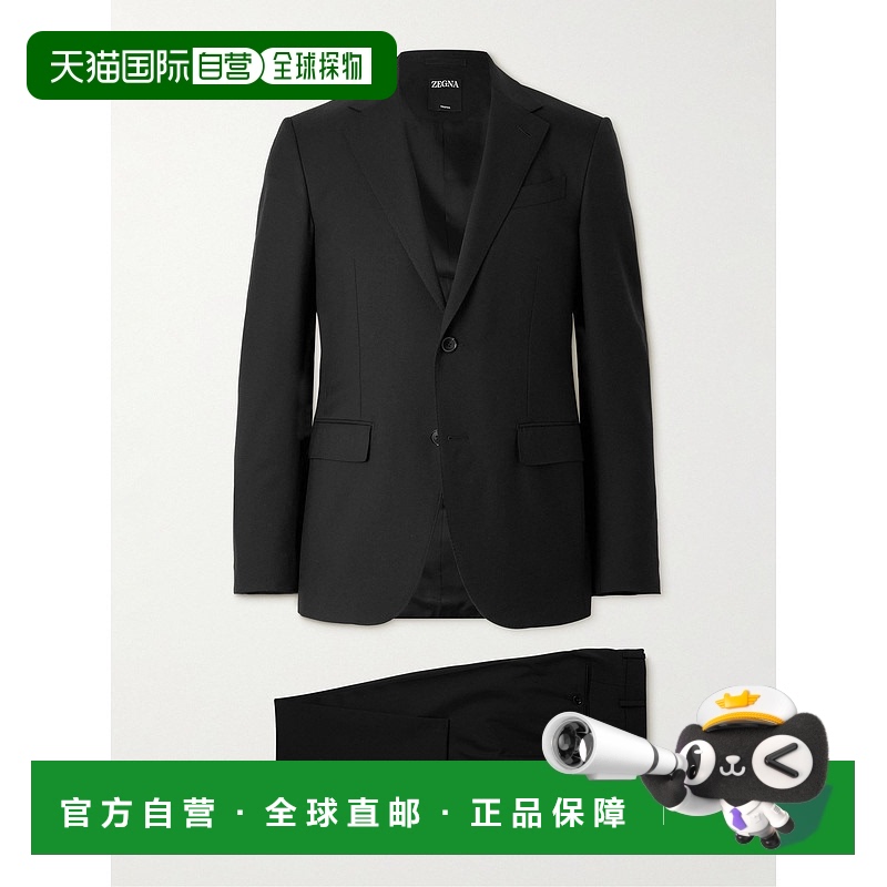 1h可退 香港直邮潮奢 Zegna 杰尼亚 男士 Trofeo™ 羊毛/斜纹布套