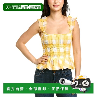 自营 Saylor Randie 上衣黄色 美国奥莱直发