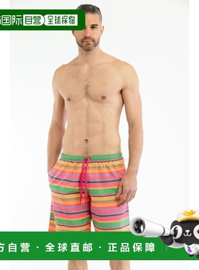 自营Moschino Polyester Swim Men's Shorts - multicolor 美国奥