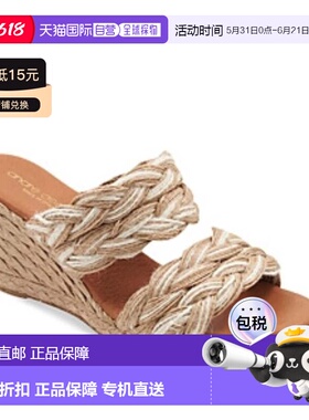 自营Women's Andre Assous Nolita Sandals Natural Wedge Heel E
