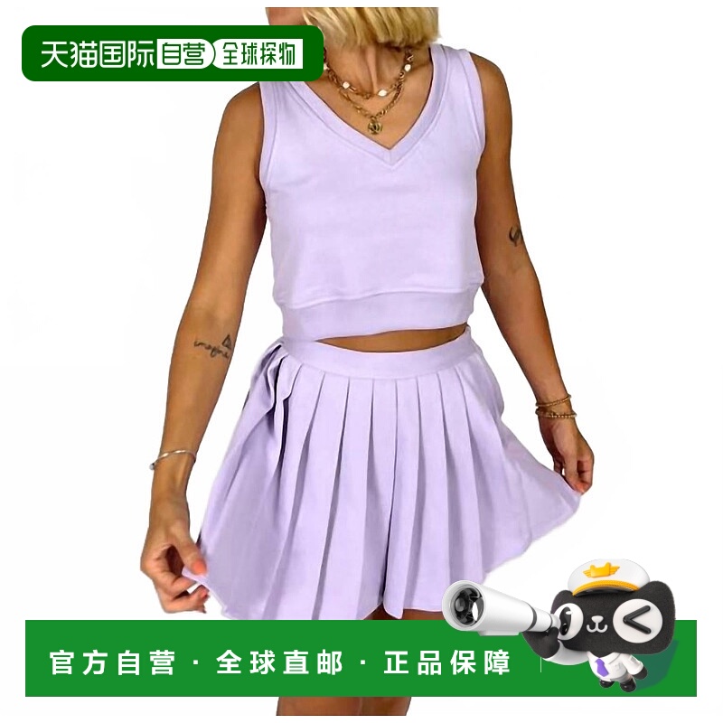 自营papermoonSerena Matching Set In Lavender - lavender 美国