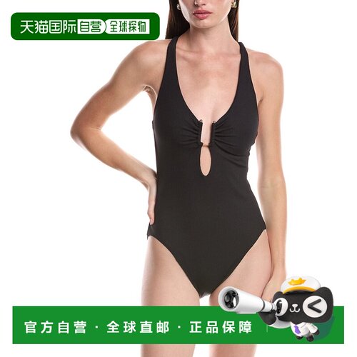 自营BECCA by Rebecca Virtue Modern Edge One-Piece - black 美