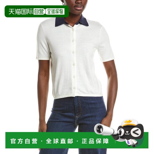 自营Brooks Brothers Cardigan - white 美国奥莱直发开衫