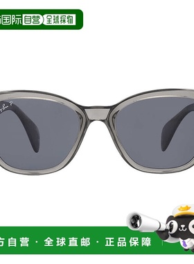 自营ray-banRay Ban Polarized Dark Blue Square Unisex Sunglas