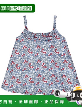 自营 Hope & Henry 荷叶边背心 - 蓝色 美国奥莱直发