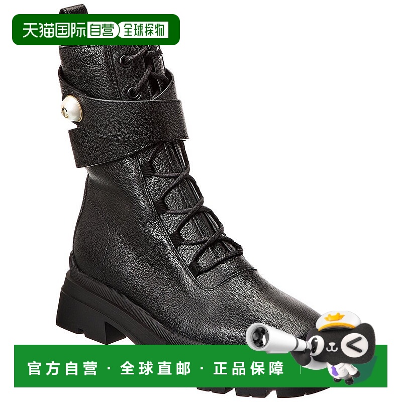 自营Jimmy Choo Noemi 45 Leather Boot - black 美国奥莱直发