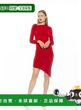 自营 alexia admorNyra连衣裙-红色 美国奥莱直发包臀裙