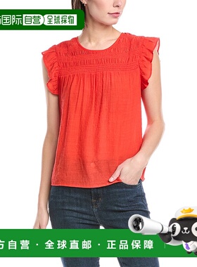 自营Nanette Nanette Lepore Blouse - red 新款 美国奥莱直发