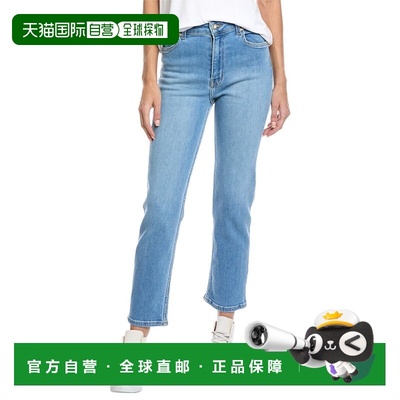 自营St. John Stretch Light Wash Ankle Jean - blue 美国奥莱直