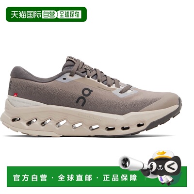 1h可退 香港直邮潮奢 On 男士 灰色 Cloudsurfer Trail 2 Waterpr