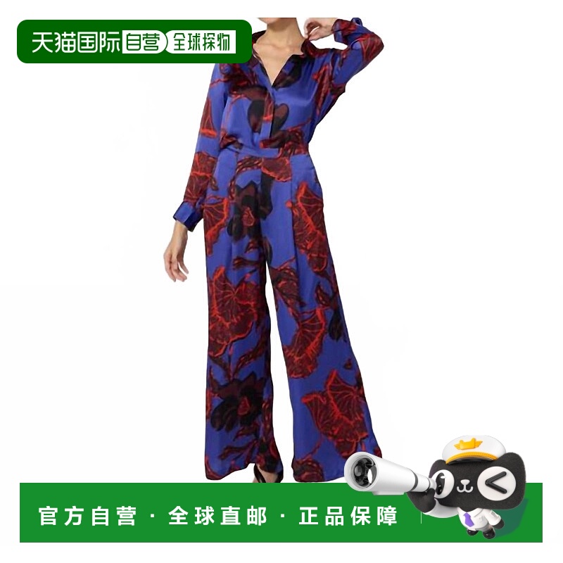 自营cleobellaHolden Trouser In La Rouge Print - la rouge pri