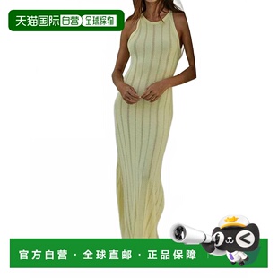 自营by 美国奥莱直发 together黄色毛衣长裙