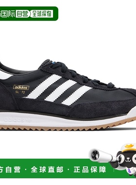 1h可退 香港直邮潮奢 Adidas Originals 男士 黑色 SL 72 RS 运动