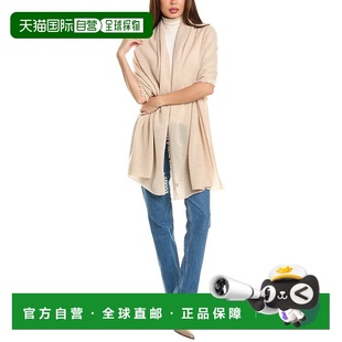 自营amicale cashmereAmicale羊绒条纹针织羊绒旅行包-棕色 美国