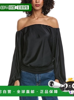 自营Ramy Brook Sonja Top - black 美国奥莱直发