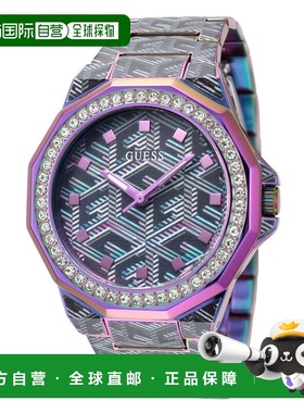 自营Guess Women's Misfit 38mm Quartz Watch - grey 美国奥莱直
