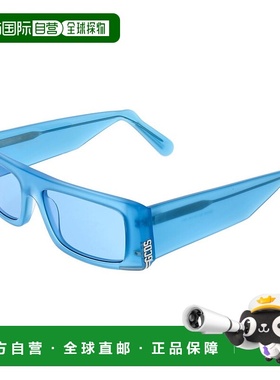 自营 GCDS 男女通用太阳镜 - 蓝色 美国奥莱直发