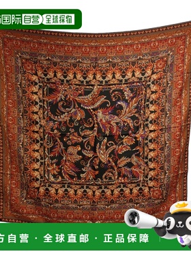 自营 SALVATORE FERRAGAMO 女式 715556 印花真丝围巾  正品 美国