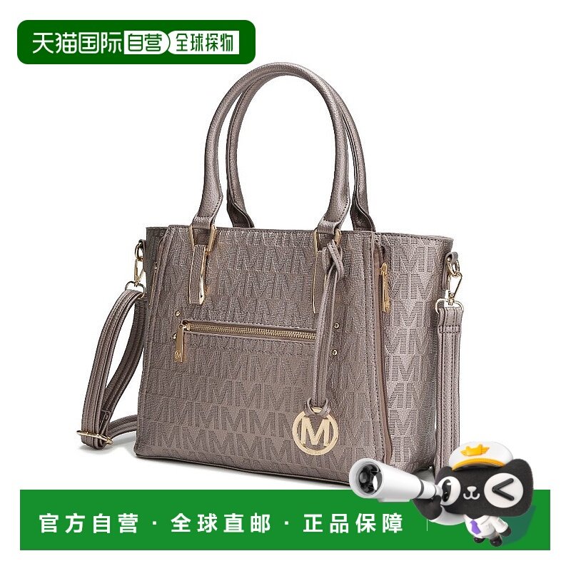自营mia k collectionCairo M Signature 挎包手提包 - 锡镴色 【,箱包皮具/热销女包/男包,通用款女包,淘宝优惠券,粉丝福利购,淘宝优惠卷