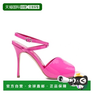 美国奥莱 自营manolo 粉红色 105凉鞋 直发 blahnikHourani