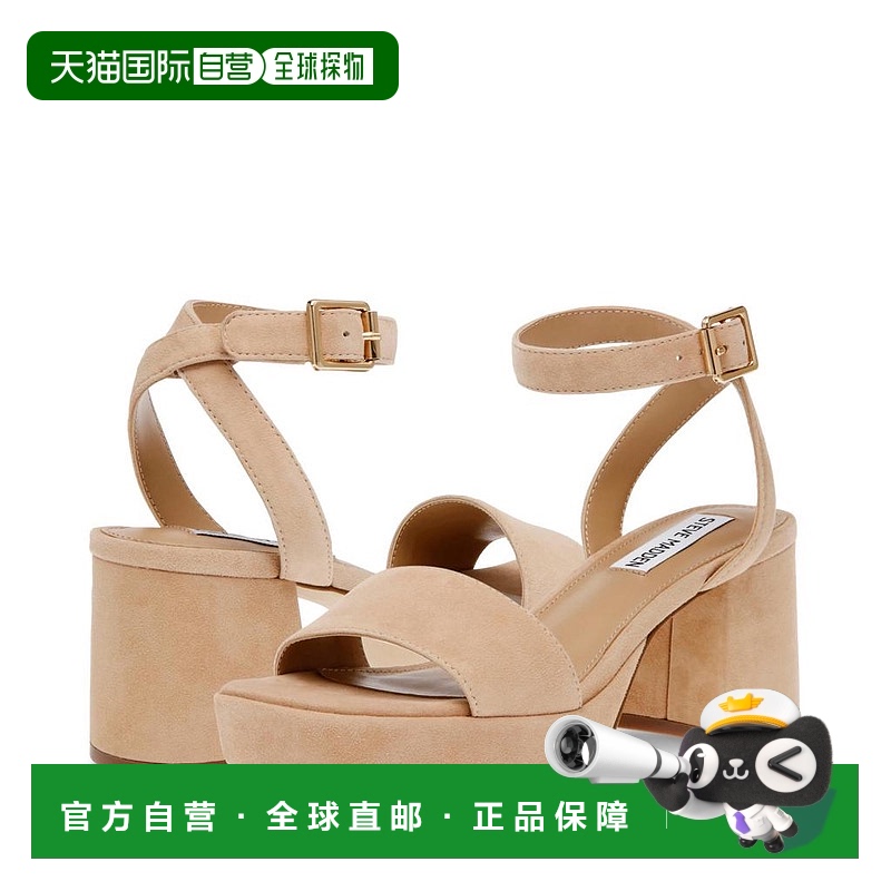 【美国直邮】steve madden 女士 高跟鞋思美登麂皮粗跟